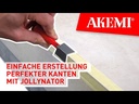 AK JOLLYNATOR SET - 90 ° pour Colour Bond (outil 90° + spatule 90°)