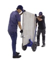 DIABOLO AUTOSERRANT  ROUES GONFLABLES ACIER PEINT / TIMON