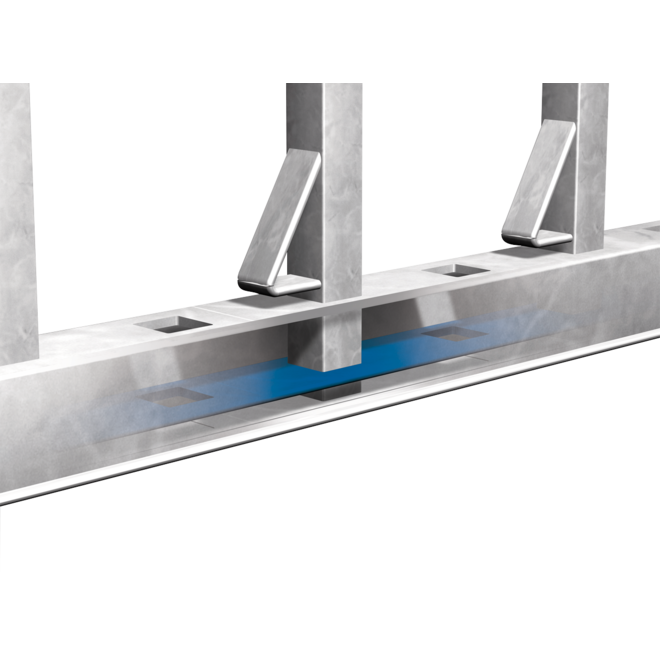 RAILS RANGMNT BISON H 150 CM LONG 3 M + 16 PIQUETS