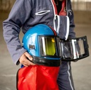 CASQUE DE SABLAGE PANORAMIQUE BALI BLEU