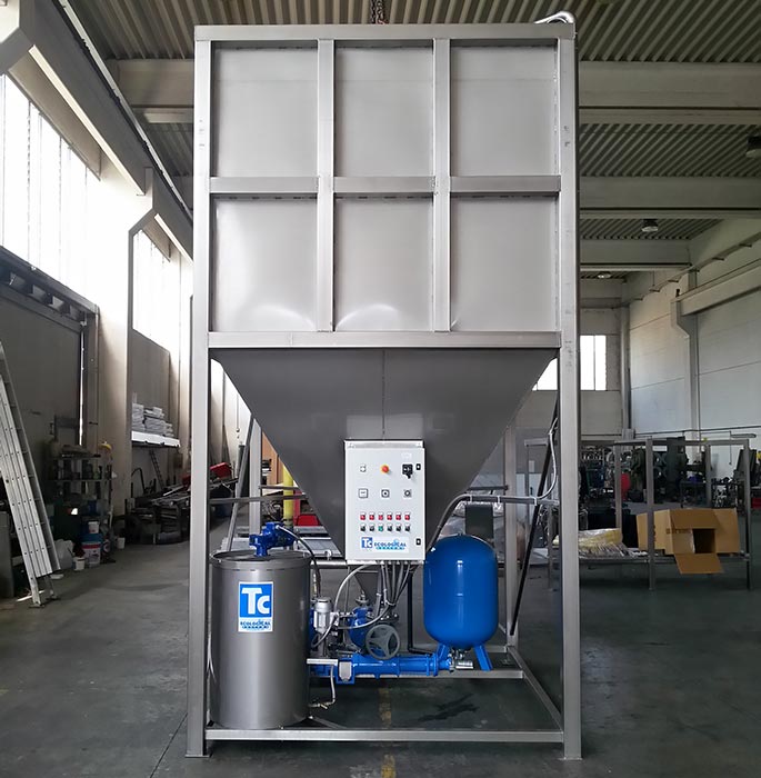 STATION TRAITEMENT DES BOUES DEP500QC+2DSM