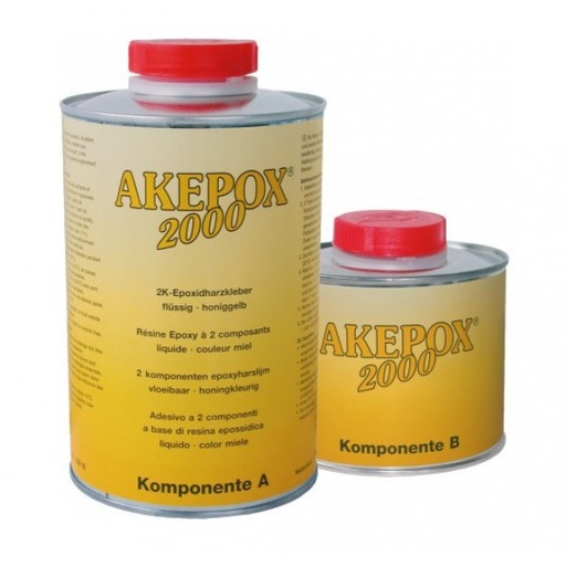 AK AKEPOX 2000 liquide transparent miel - Bte 1,5 kg
