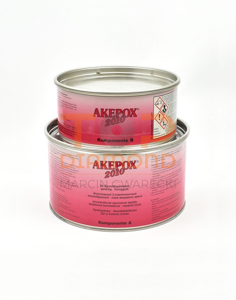 AKEMI - AKEPOX 2010 gel transparent miel - Bte 2,25 kg