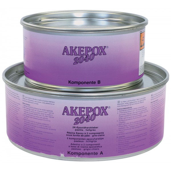 AKEMI - AKEPOX 2040 pâteux gris clair - Bte 3,75 kg