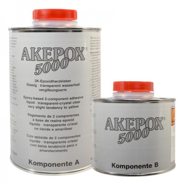 AKEMI - AKEPOX 5000 liquide transparent cristal - Bte 1,5 kg