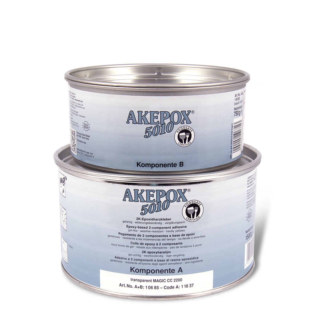 AKEMI - AKEPOX 5010 Gel - CC2200 Transparent Magic - Bte 2,25 kg