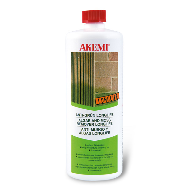 AKEMI - ANTI-MOUSSE ET ALGUES LONGLIFE - Bidon 1000 ml