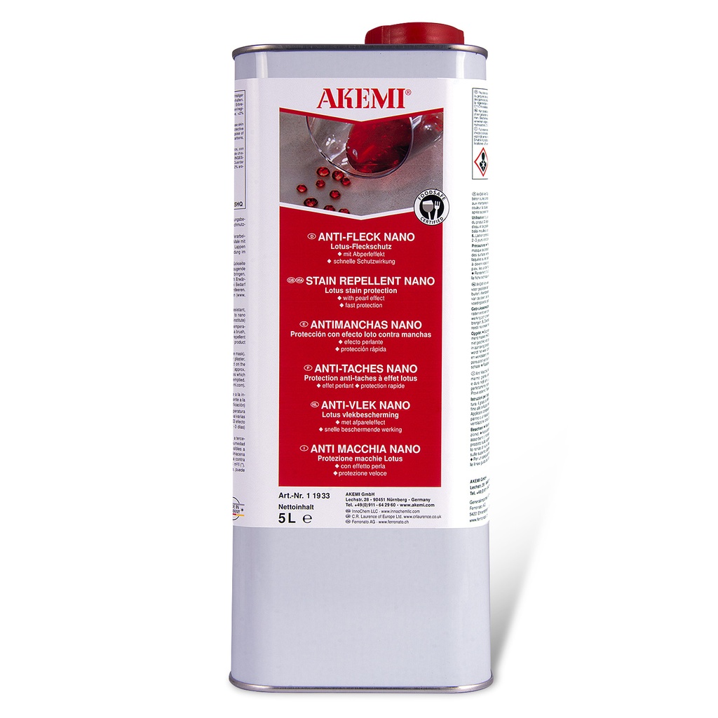 AKEMI - ANTI-TACHE NANO - Bidon 5000 ml