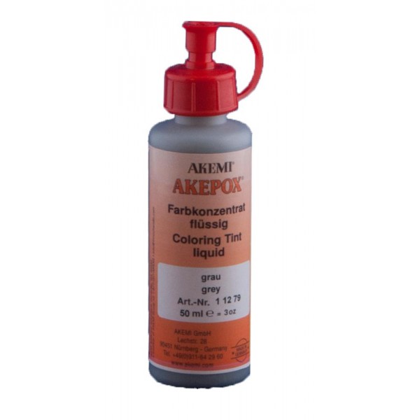 AK COLORANT LIQUIDE POUR AKEPOX - GRIS - FLACON 50 ML