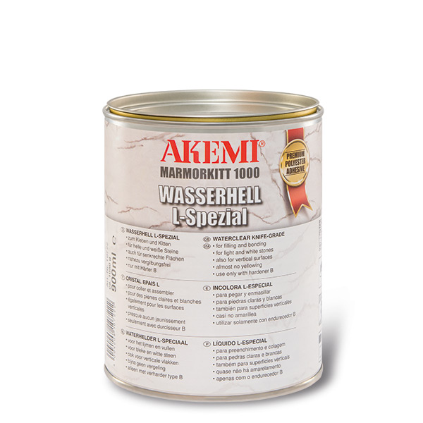 AKEMI - MARMORKITT 1000 Transp. L-Special - Gel - Cristal - Bte 900 ml