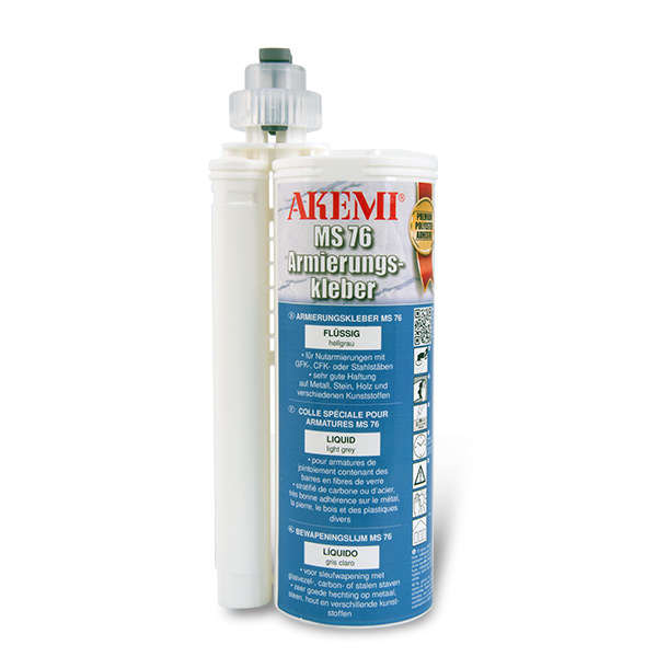 AKEMI - MS 76 POUR ARMATURE liquide - Gris Clair - Cartouche 490 ml