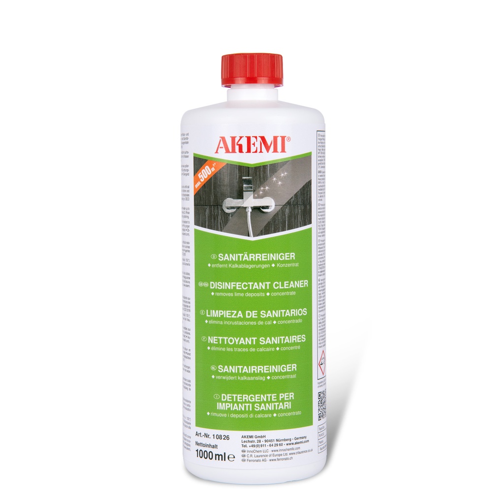 AK NETTOYANT SANITAIRE - Bidon 1000 ml