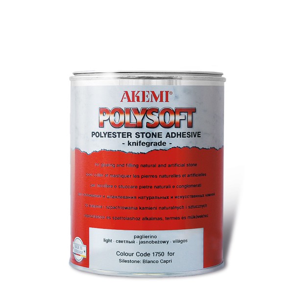 AKEMI - POLYSOFT EPAIS BLANC - BOITE 1,65 KG