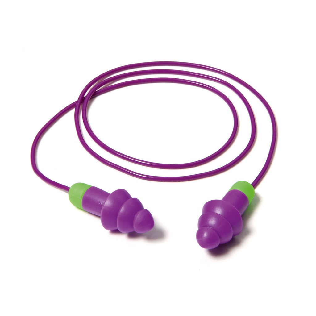 Paire de Bouchons d'Oreilles ROCKETS Cordés 30 db - en boite