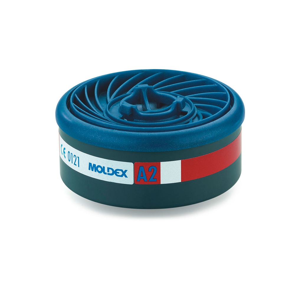 CARTOUCHE A2 EASYLOCK 9200 POUR MASQUE SERIE 7000 ET 9000 - La Boite de 8