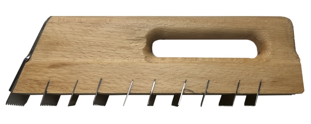 Chemin de Fer Bordelais Plat Lame Dents L.50x250mm