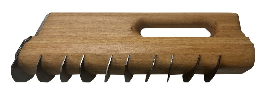 Chemin de Fer Bordelais Plat Lame Ronde Lisse L.10x250mm