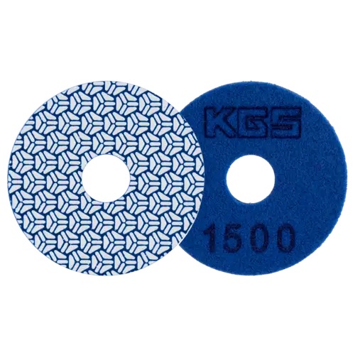 DISQUE 100 EAU KGS TELUM VELCRO - Gr 1500 BLEU R