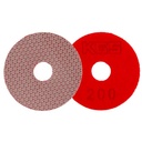 DIS 100 DIA A SEC VELCRO GR 200 TELUM ROUGE