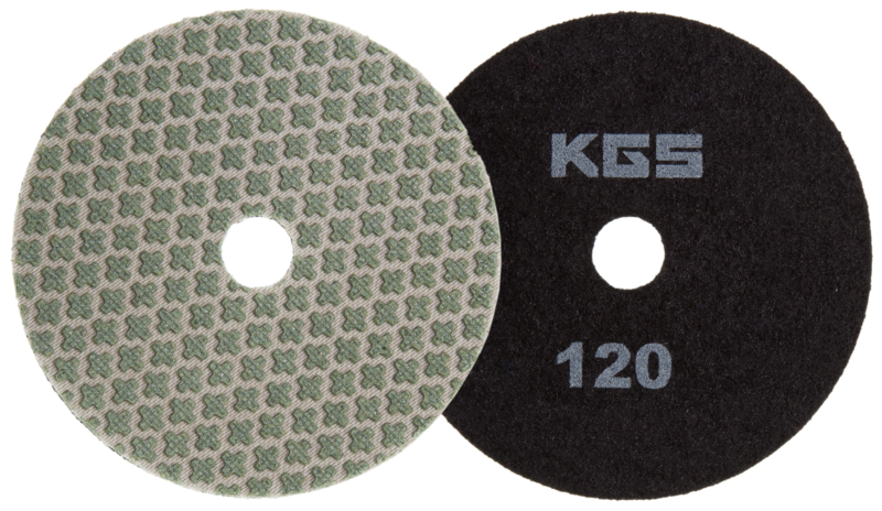 DISQUE 100 SEC KGS SWIFLEX XX VELCRO - G120 NOIR - 3 pièces