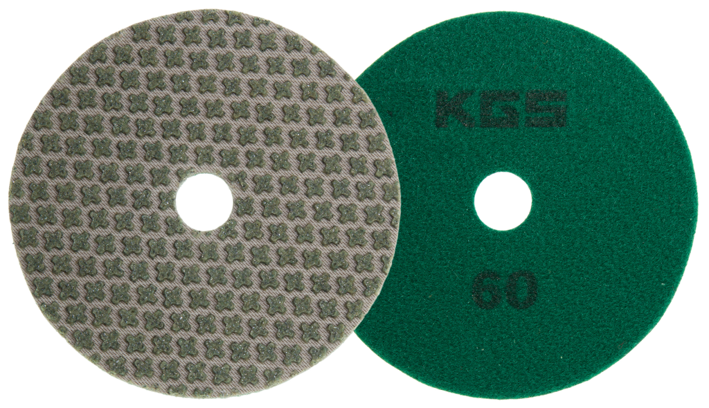 DISQUE 100 SEC KGS SWIFLEX XX VELCRO - G60 VERT - 3 pièces