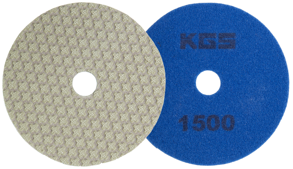 DISQUE 100 SEC KGS SWIFLEX XX VELCRO - G1500 BLEU - 3 pièces