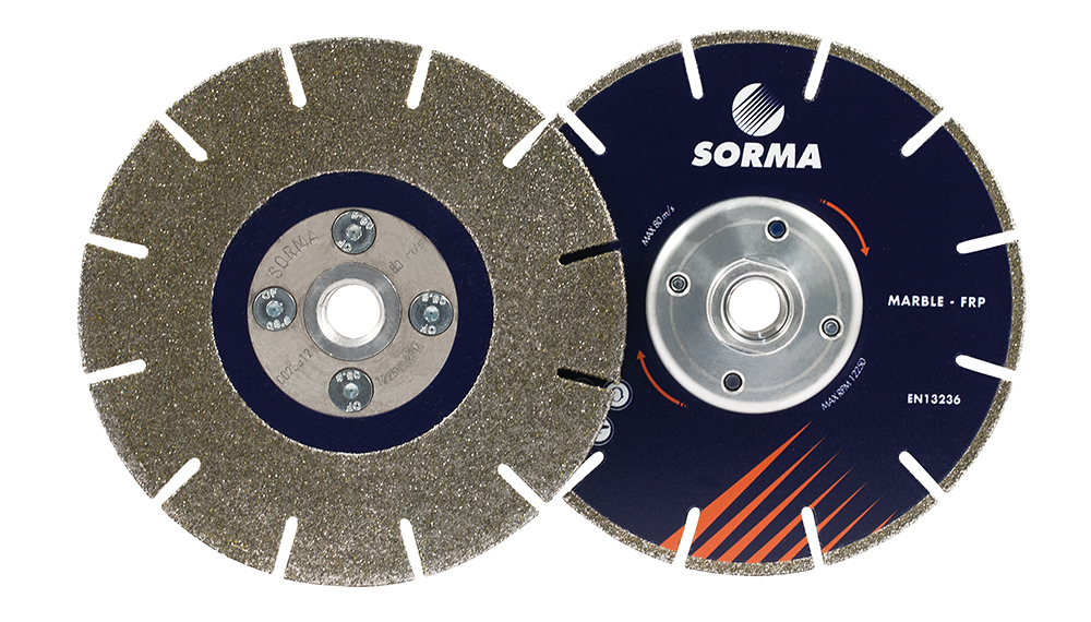 DIS 125 MD M14 COUPE/PONCE ELECTRODEPO MARBRE - SURFACE DIAMANTEE