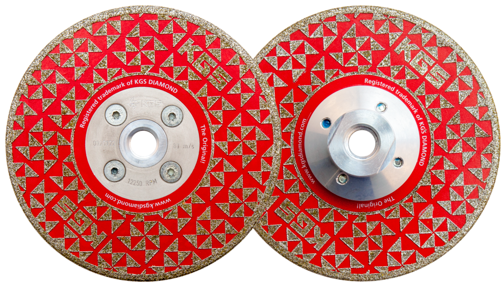 DISQUE 125 MD M14 Coupe et Ponce KGS SWIFLEX COBRA 2.0 DOUBLE FACE