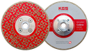 DISQUE 125 MD M14 Coupe et Ponce KGS SWIFLEX COBRA 2.0 SIMPLE FACE