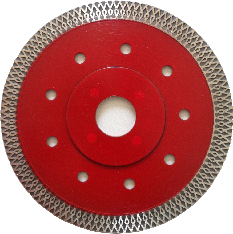 DISQUE 125 PLAT AL22.2mm ROUGE POUR DEKTON/CERAMIQUE