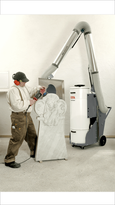 EXTRACTEUR DE POUSSIERE MOBILE DUSTOMAT 16M - 230V MONO SEUL