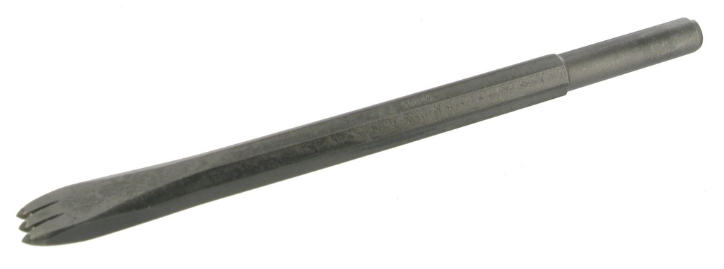 GRADINE CARBURE PNEUMATIQUE 12.7X55 - 3 DENTS POINTUES - L.14 R3890