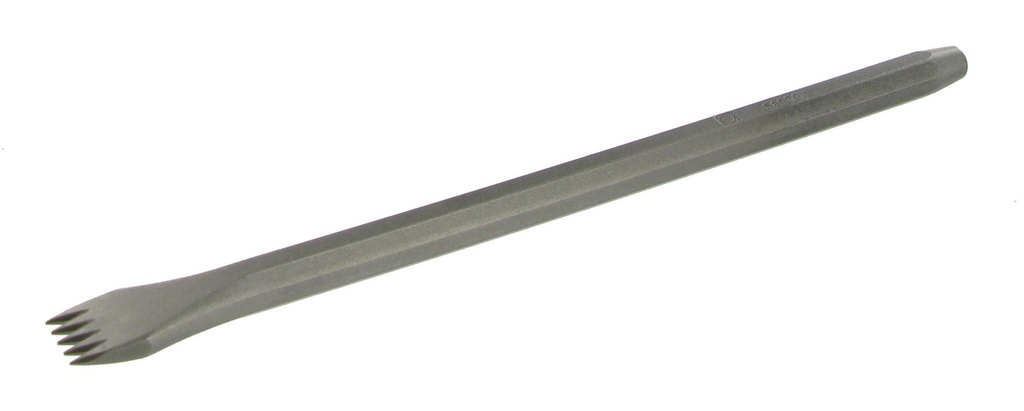 GRADINE ACIER MAIN 5 DENTS POINTUES - L.15 R8732