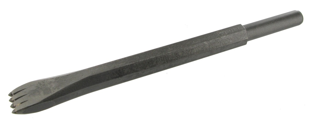 GRADINE CARBURE PNEUMATIQUE 12.7X55 - 4 DENTS POINTUES - L.18 R3089