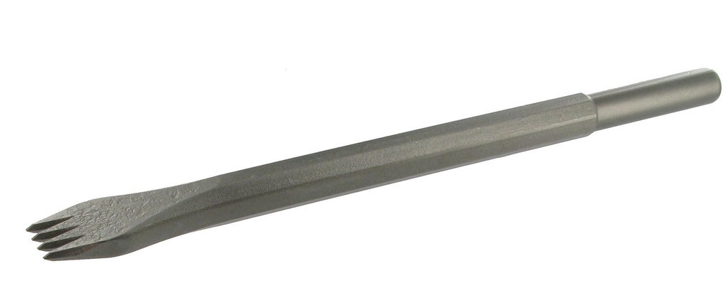 GRADINE ACIER PNEUMATIQUE 12.7X55 - 4 DENTS POINTUES - L.20 R6390