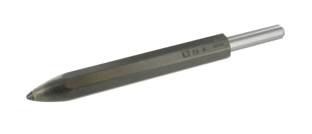 POINCON CARBURE PNEUMATIQUE 12.7X55 POINTU - L.20x210 R6357