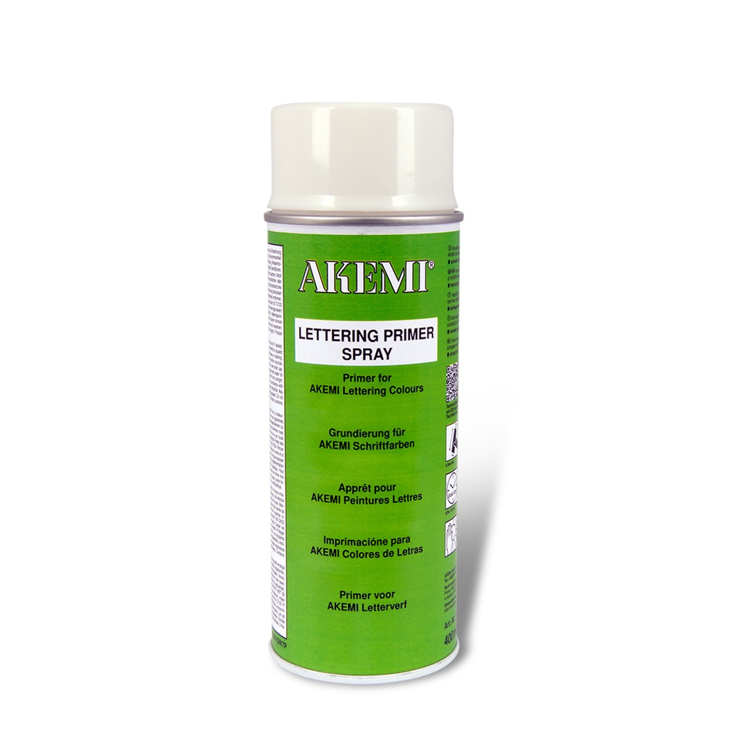 AKEMI PRIMAIRE POUR PEINTURE LETTRE - Spray 400 ml