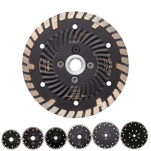 DISQUE 125 PLAT Universel AL 22,2 - KGS RED K810