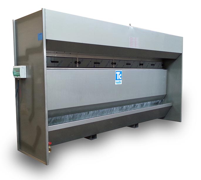 CABINE DEPOUSSIERAGE A EAU MB