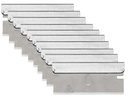LAMES GRATTOIR N°44 POUR SCRAPEX ARGENTAX BTE 10 LAMES