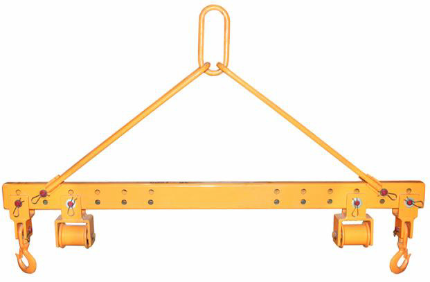 PALONNIER DSB REGLABLE 2.5 To larg.1618 mm AVEC ROULEAUX + CROCHETS