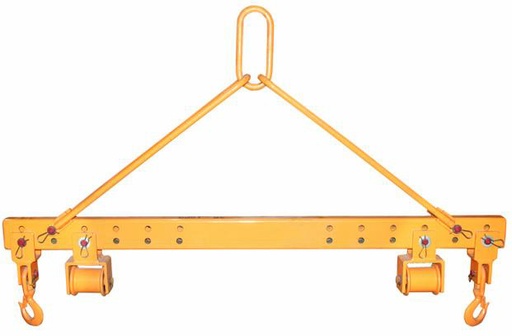 [X00001382] PALONNIER DSB REGLABLE 2.5 To larg.1618 mm AVEC ROULEAUX + CROCHETS