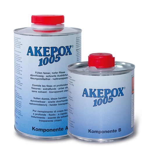 [11010676A] AK AKEPOX 1005 Super Liquide Transp. Clair - Bte 1,25 kg