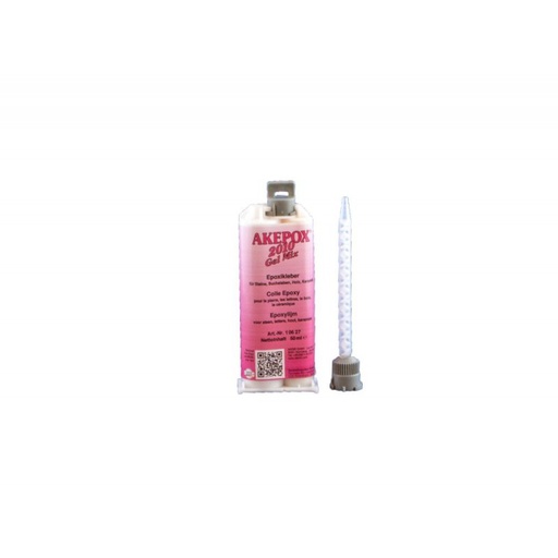 [11010627A] AK AKEPOX 2010 gel mix transparent miel - Cartouche 50 ml