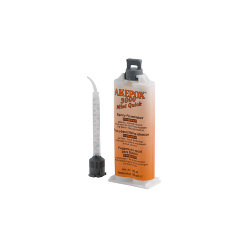 [11010561A] AK AKEPOX 3000 gel - mini quick noir - Cartouche 50 ml