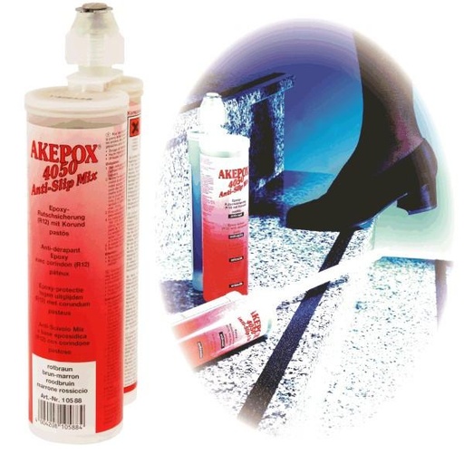 [11010581A] AKEMI - AKEPOX 4050 Gris Anthracite - Cartouche 400 ml