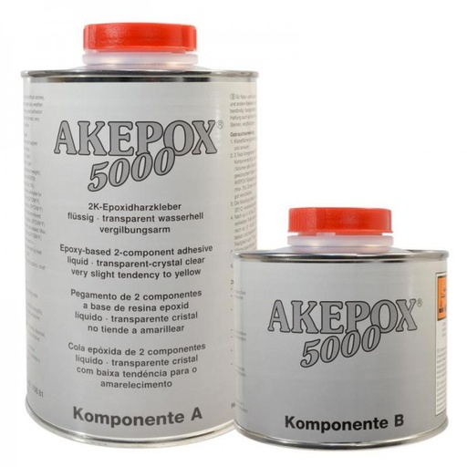 [11010681A] AKEMI - AKEPOX 5000 liquide transparent cristal - Bte 1,5 kg