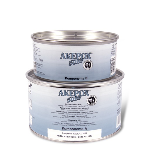 [11010685A] AKEMI - AKEPOX 5010 Gel - CC2200 Transparent Magic - Bte 2,25 kg