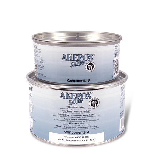 [11010685A] AKEMI - AKEPOX® 5010 gel transparent blanc laiteux - Bte 2,25 kg