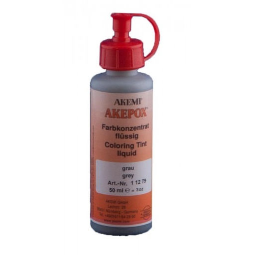 [11011279A] AK COLORANT LIQUIDE POUR AKEPOX - GRIS - FLACON 50 ML
